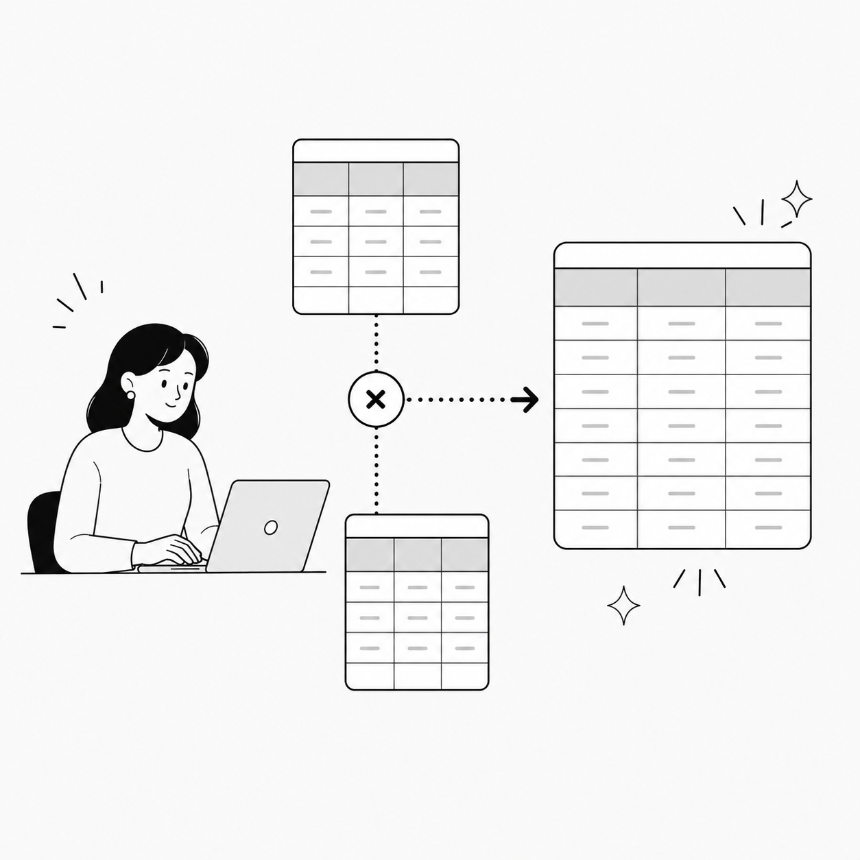 笛卡尔积组合工具插图：自动组合 Excel 表格数据