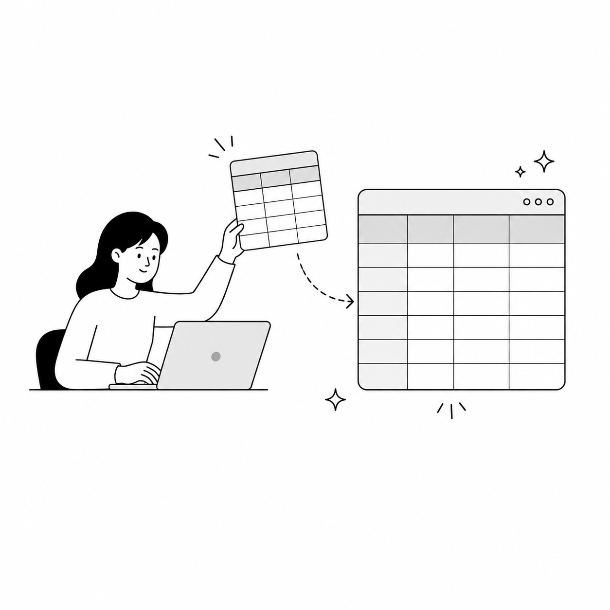 步骤 1：将 Excel 左侧主数据粘贴到笛卡尔积组合工具